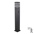Екстериорна лампа със сензор TEKSAS 1xE27/12W/230V IP44 74 см антрацит