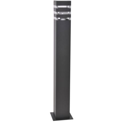 Екстериорна лампа със сензор TEKSAS 1xE27/12W/230V IP44 74 см антрацит