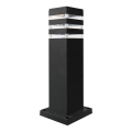 Екстериорна лампа TEKSAS 1xE27/12W/230V IP44 44 см антрацит