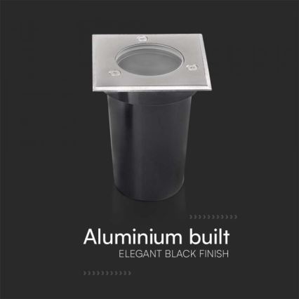 Екстериорна лампа за алея 1xGU10/35W/230V IP67