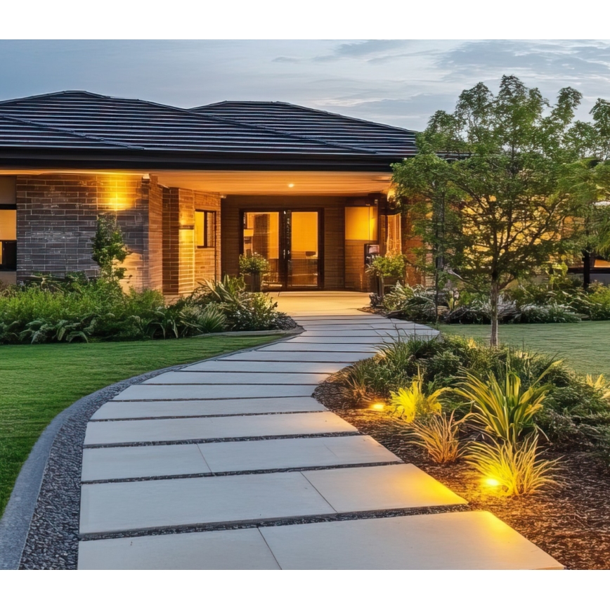 Екстериорна лампа за окачен таван ENTRADA2 1xGU10/50W/230V IP65