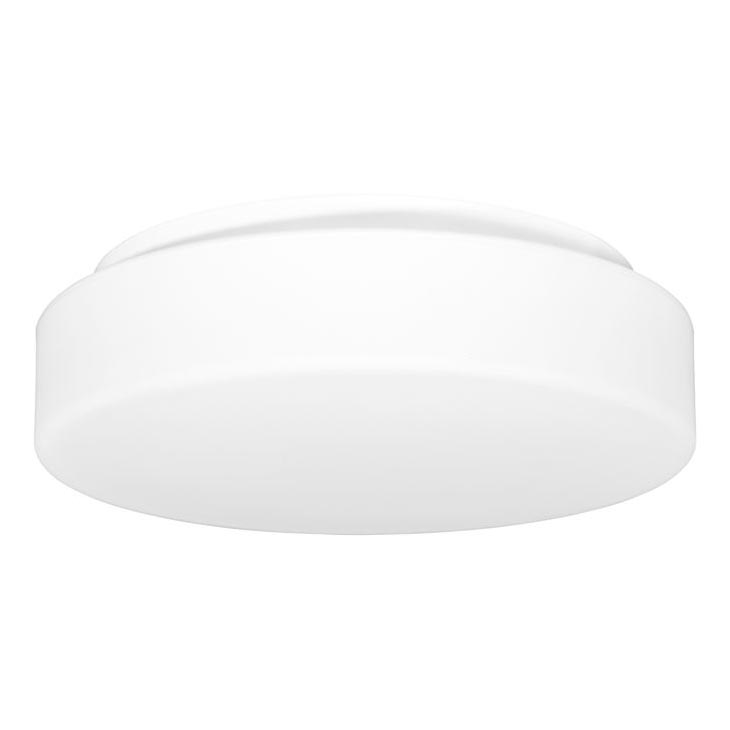 Екстериорна лампа за таван HECTOR 1xE27/60W/230V Ø 30 см IP44 опал бял