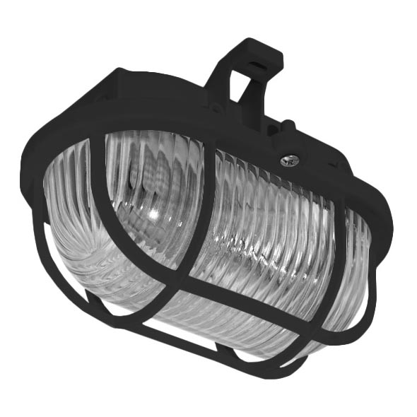 Екстериорна лампа за таван OVAL 1xE27/60W/230V IP44