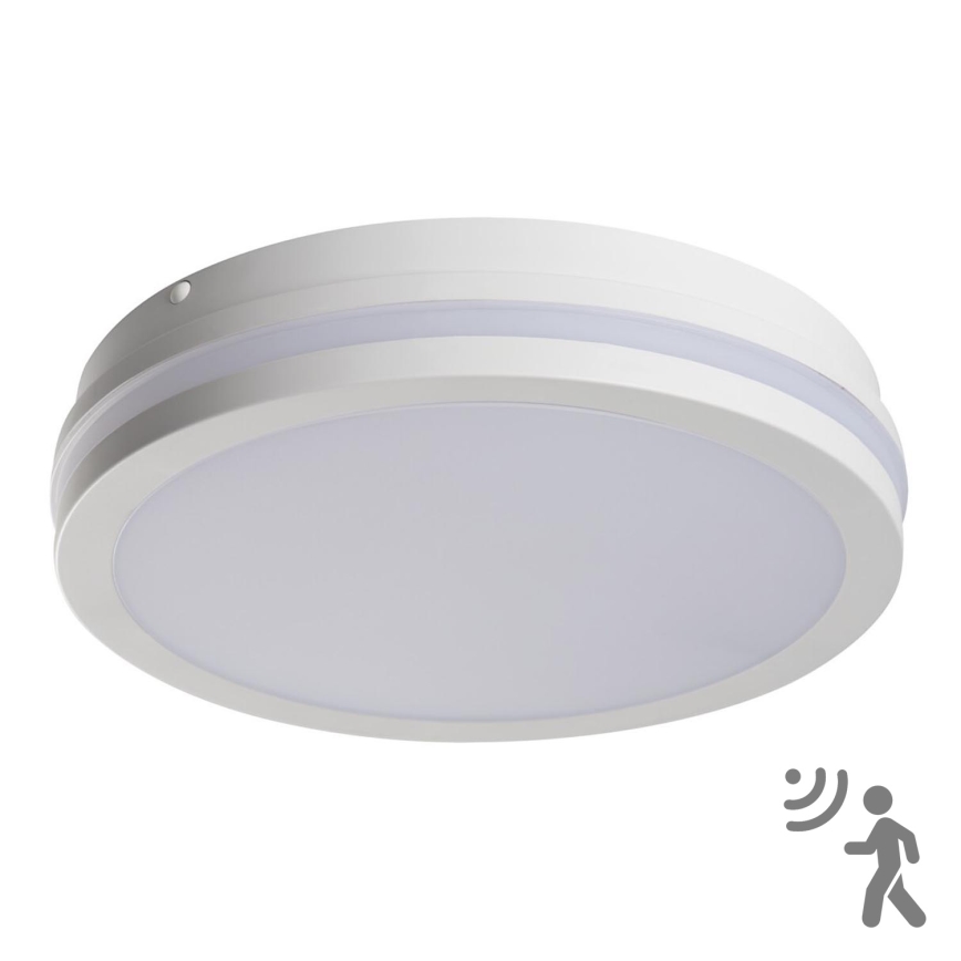 Екстериорна LED лампа със сензор BENO LED/24W/230V 4000K бяла IP54