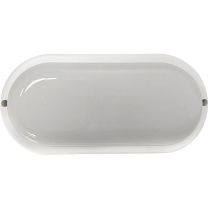 Екстериорна LED лампа за таван LED/15W/230V 4200K 20x9,8 см IP64 бял