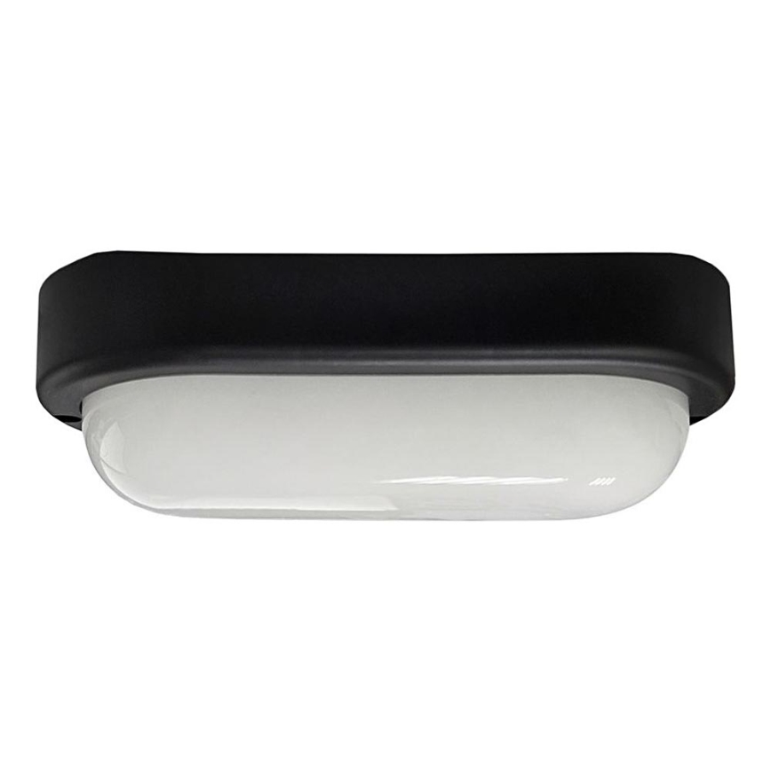Екстериорна LED лампа за таван LED/15W/230V 4200K 20x9,8 см IP64 черен