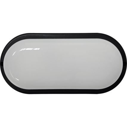 Екстериорна LED лампа за таван LED/15W/230V 4200K 20x9,8 см IP64 черен