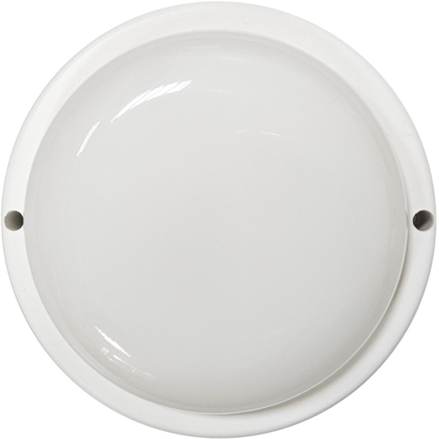 Екстериорна LED лампа за таван LED/15W/230V 4200K Ø 15,5 см IP64 бял