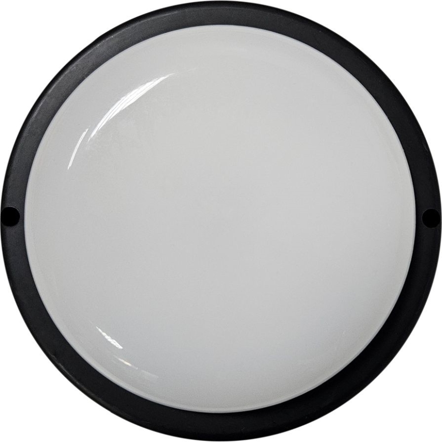 Екстериорна LED лампа за таван LED/15W/230V 4200K Ø 15,5 см IP64 черен