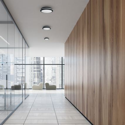 Екстериорна LED лампа за таван MARLON LED/36W/230V 4000K IP54 черен