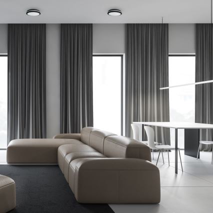 Екстериорна LED лампа за таван MARLON LED/36W/230V 4000K IP54 черен