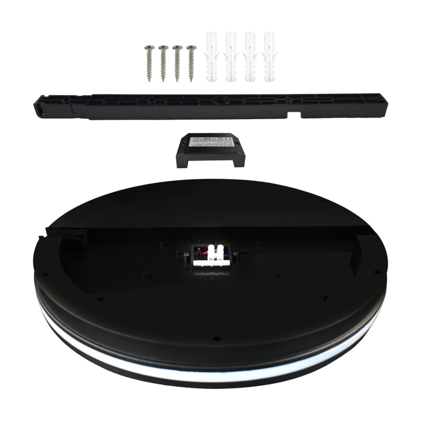 Екстериорна LED лампа за таван MARLON LED/36W/230V 4000K IP54 черен