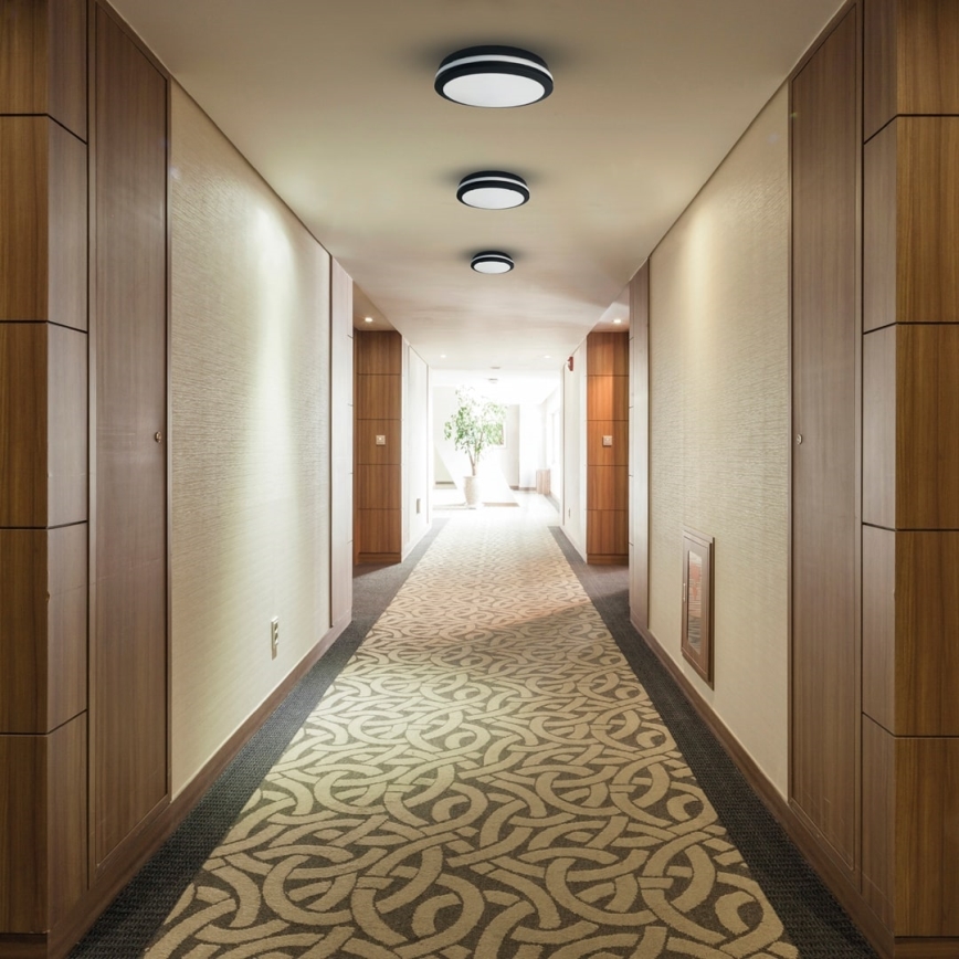 Екстериорна LED лампа за таван MARLON LED/48W/230V 4000K IP54 черен