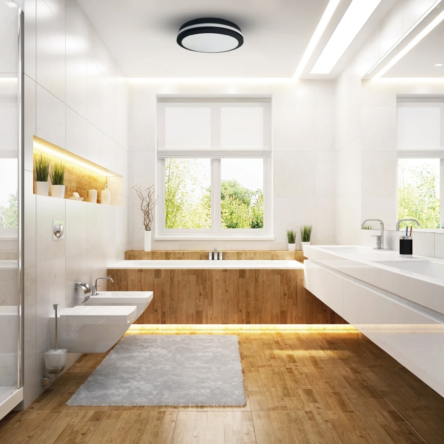 Екстериорна LED лампа за таван MARLON LED/48W/230V 4000K IP54 черен