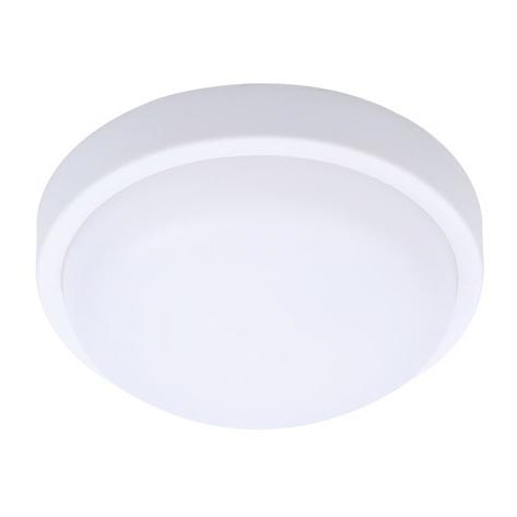 Екстериорна LED лампа за таван SIENA LED/13W/230V Ø 17 cm IP54 бял