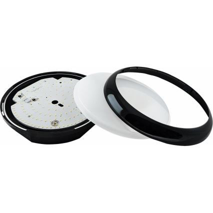 LED Димируем екстериорен таван лампа STROPY LED/12/15/18/22W/230V 3000/4000/6000K IP65 черен