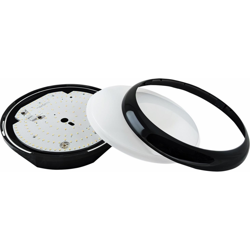 LED Димируем екстериорен таван лампа STROPY LED/12/15/18/22W/230V 3000/4000/6000K IP65 черен