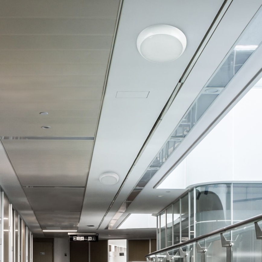 Екстериорна LED лампа за таван със сензор LED/8W/16W/20W/230V IP65 3000/4000/6500K
