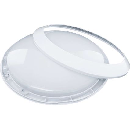 Екстериорна LED лампа за таван със сензор RENO LED/16W/230V IP66 бял