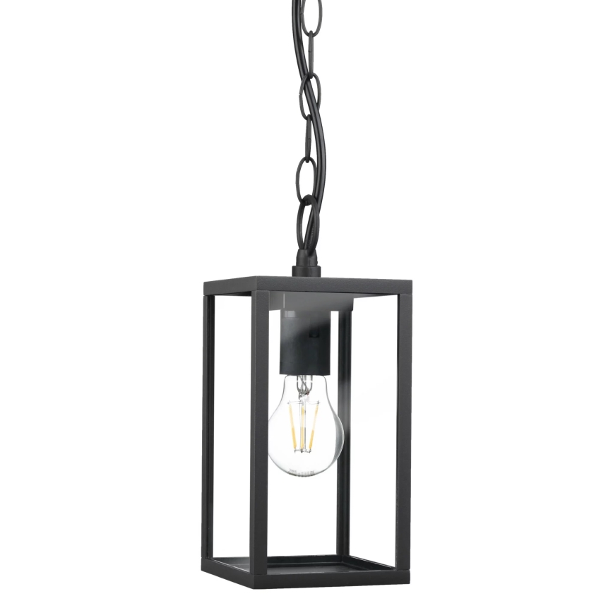 Екстериорна Полилей MALMO 1xE27/15W/230V черна IP44