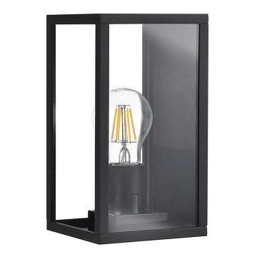 Екстериорна Стенна лампа MALMO 1xE27/15W/230V черна IP44