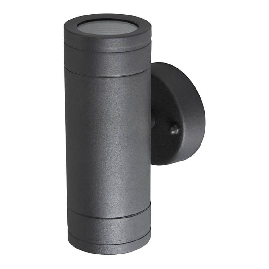 Екстериорна Стенна лампа OLIMP 1 2xGU10/35W черна IP44