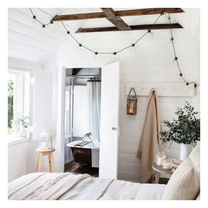 Екстериорни декоративни лампички GIRLANDA 10м 10xE27/10W/230V IP44