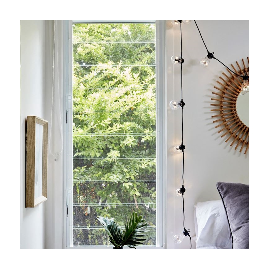 Екстериорни декоративни лампички GIRLANDA 10м 10xE27/10W/230V IP44