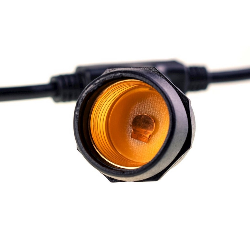 Екстериорни декоративни лампички GIRLANDA 10м 10xE27/10W/230V IP44