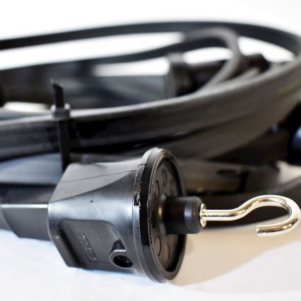 Екстериорни декоративни лампички GIRLANDA 6.5м 5xE27/15W/230V IP44