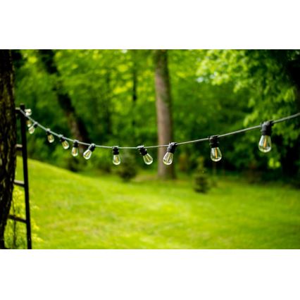 Екстериорни декоративни лампички MIMOSA 20xE27/1,3W/230V IP44 10м