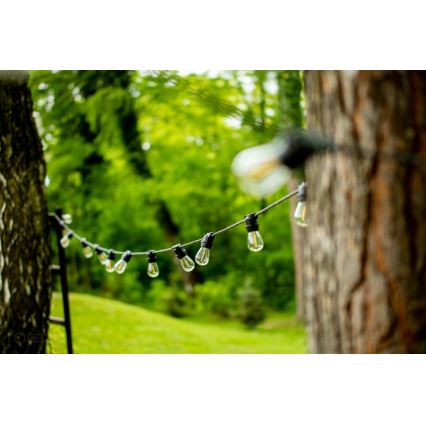 Екстериорни декоративни лампички MIMOSA 20xE27/1,3W/230V IP44 10м