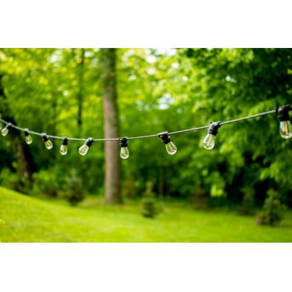 Екстериорни декоративни лампички MIMOSA 20xE27/1,3W/230V IP44 20м