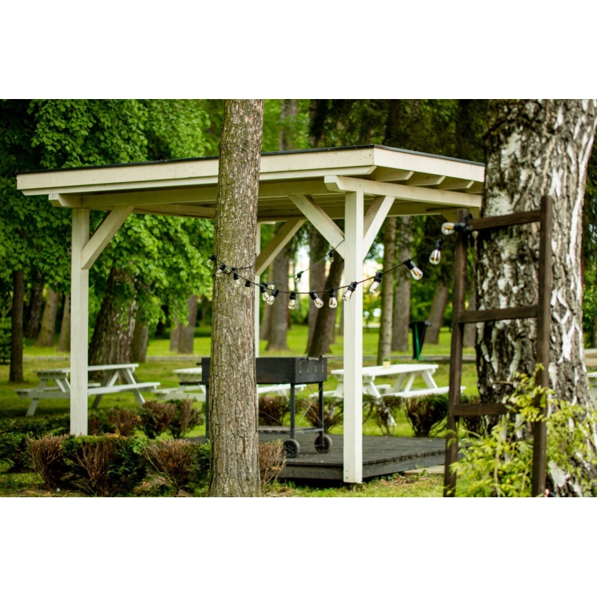 Екстериорни декоративни лампички MIMOSA 20xE27/1,3W/230V IP44 20м