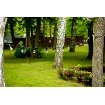 Екстериорни декоративни лампички MIMOSA 20xE27/1,3W/230V IP44 20м