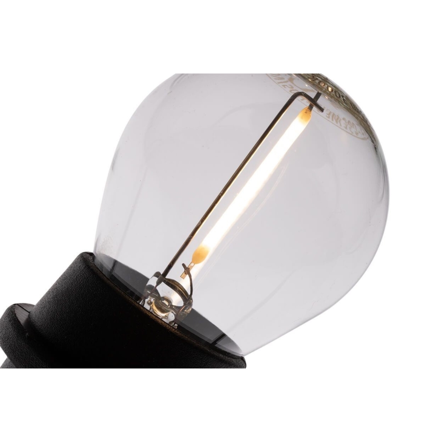 Екстериорни декоративни лампички MIMOSA 20xE27/1,3W/230V IP44 20м