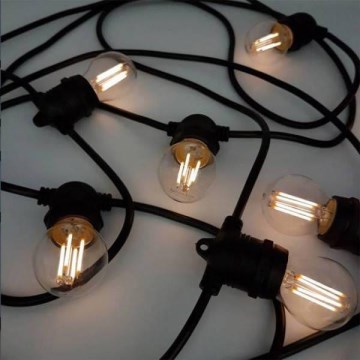 Екстериорни декоративни лампички MIMOSA 20xE27/1,3W/230V IP44 20м