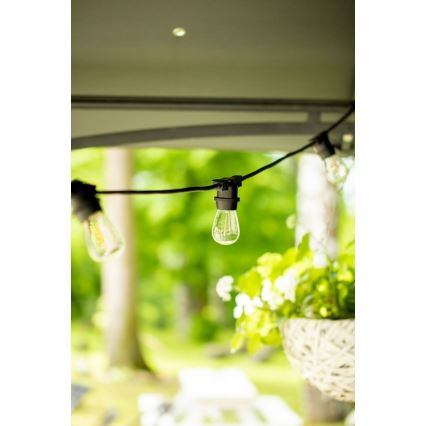 Екстериорни декоративни лампички MIMOSA 20xE27/1,3W/230V IP44 20м