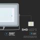 LED Прожектор SAMSUNG CHIP LED/100W/230V 4000K IP65 сив