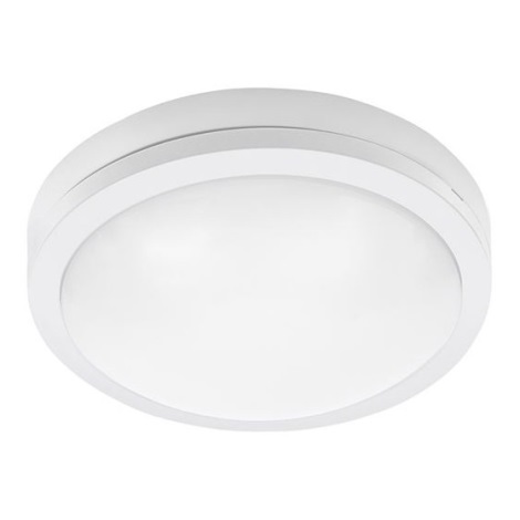 Екстериорна LED лампа за таван SIENA LED/20W/230V IP54 Ø 23 cm бял