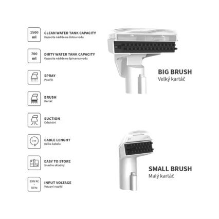 Екстрактор за пране 450W/230V IPX4