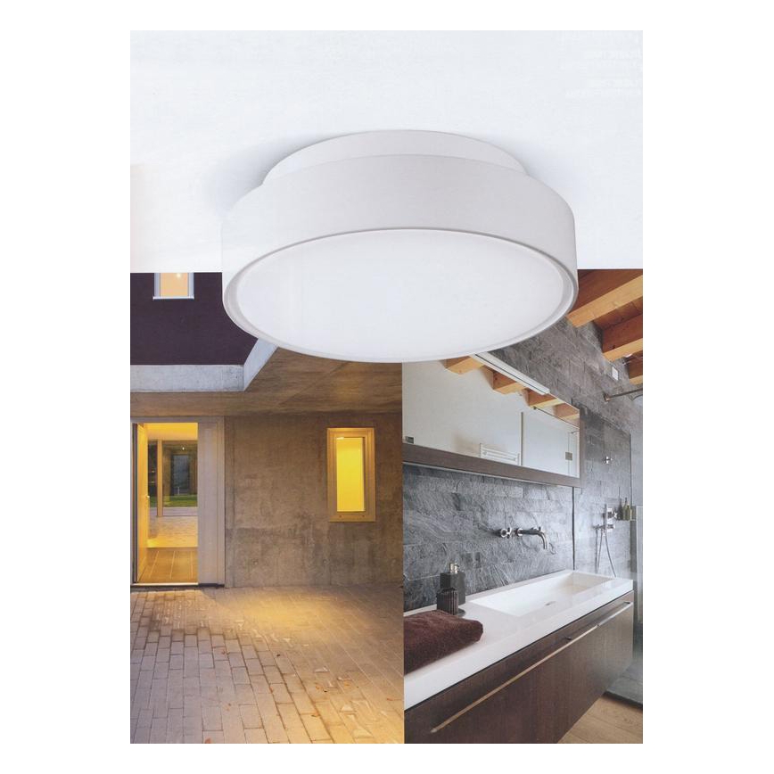 Fabas 3229/65/102 - Техническа Лампа HATTON 2xE27/30W/230V IP65