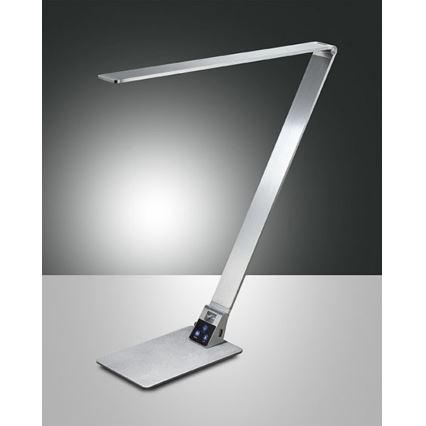 Fabas 3265/30/212 - LED Димируема настолна лампа WASP LED/12W/230V 3000/4000/5000K матов хром