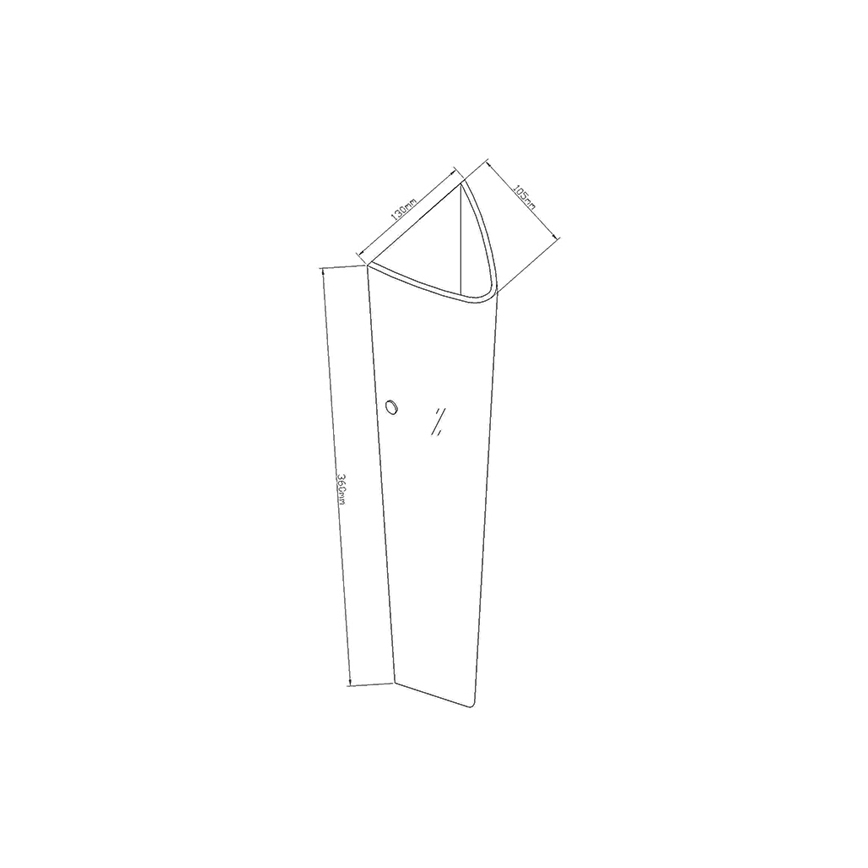 Fabas Luce 2523-21-102 - Аплик DEDALO 1xE27/75W/230V бял