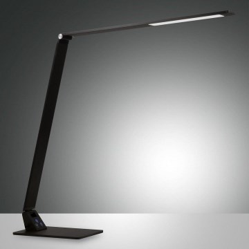Fabas Luce 3265-30-101 - LED регулируема настолна лампа WASP LED/12W/230V 3000/4000/5000K черна