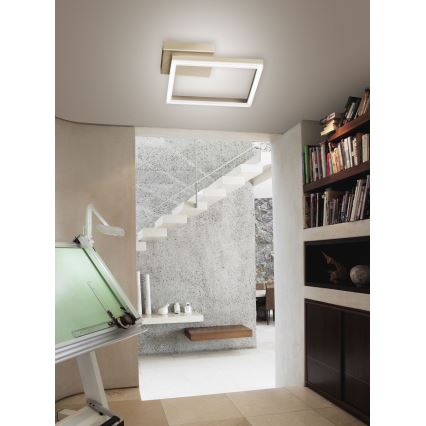 Fabas Luce 3394-21-225 - LED Димируем плафон BARD LED/22W/230V 3000K златист