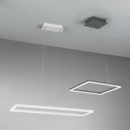 Fabas Luce 3394-45-102 - LED Димируем пендел BARD LED/52W/230V 3000K бял