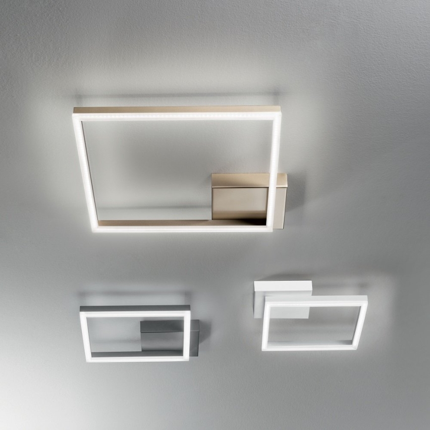 Fabas Luce 3394-62-282 - LED Димируем плафон BARD LED/39W/230V 4000K антрацит