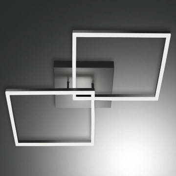 Fabas Luce 3394-66-282 - LED Димируем плафон BARD LED/52W/230V 4000K антрацит