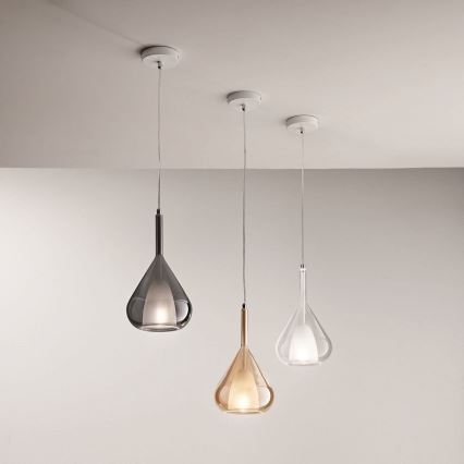 Fabas Luce 3481-40-241 - Пендел LILA 1xE27/40W/230V прозрачен